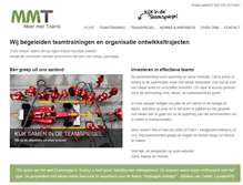 Tablet Screenshot of meermetteams.nl